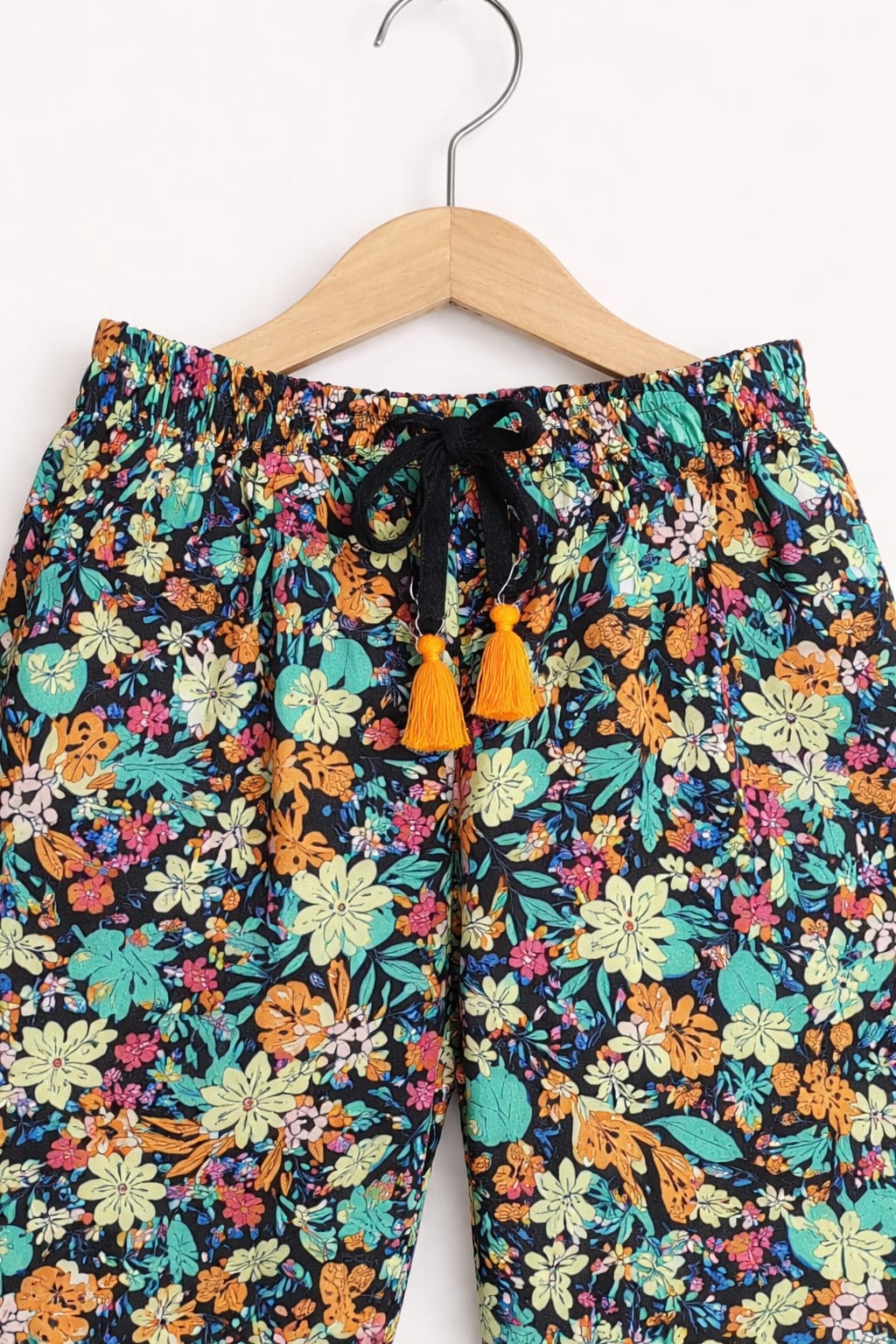 Colorful Floral Printed Kids Soft Cotton Two-Piece Outfit Article No Ts 716