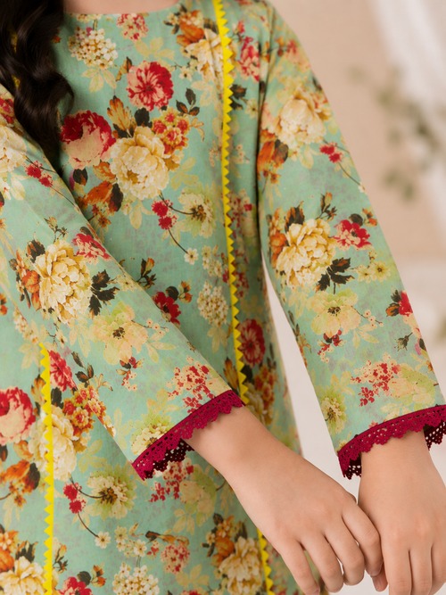Bloom Garden Girls Floral Co-Ord Set
